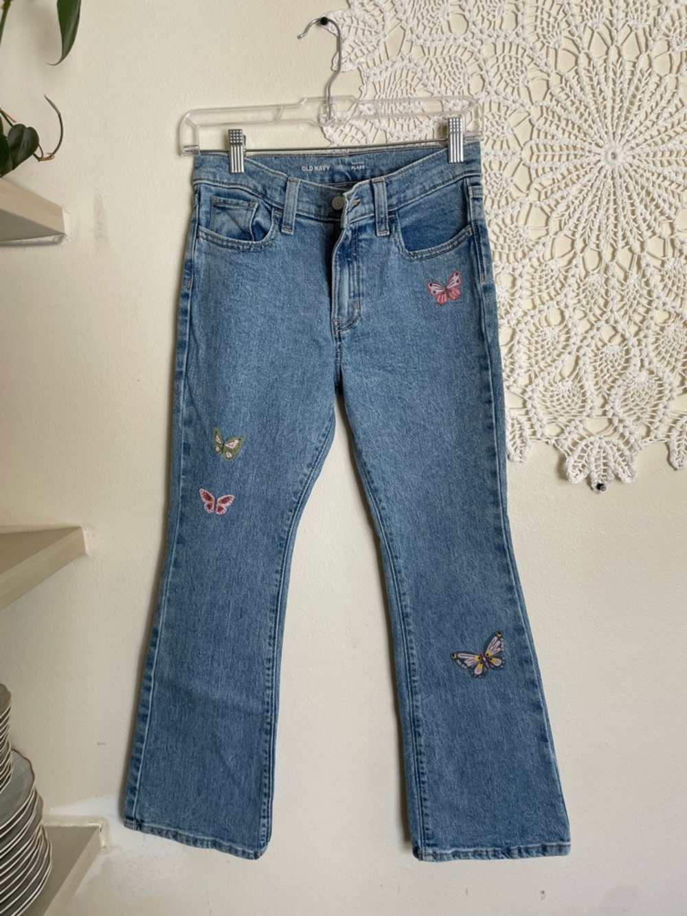 Girls Bell Bottom Jeans
